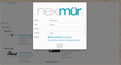 Desktop Screenshot of nexmur.com